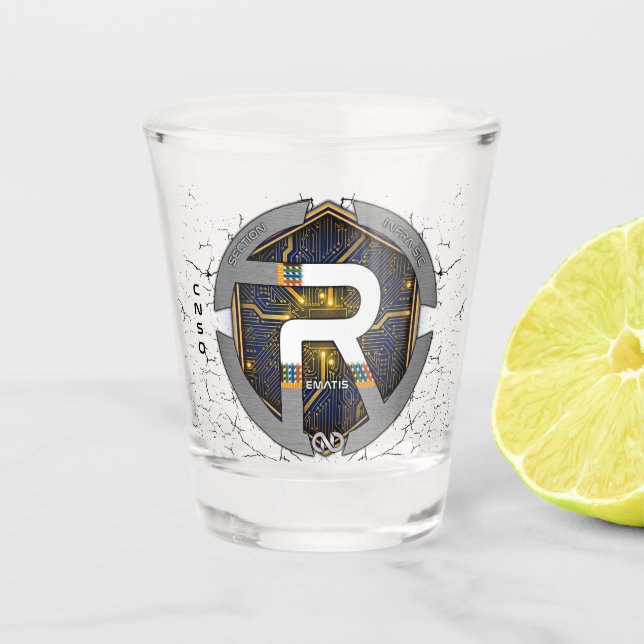 VASO DE CHUPITO VERRE A SHOT REMATIS 2025 (Anverso)