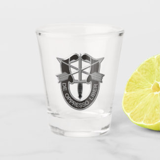 Vaso De Chupito Veterano de las boinas verdes del grupo de las
