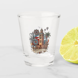Vaso De Chupito Viaje a Marrakech Marruecos