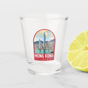 Vaso De Chupito Viaje de arte de Hong Kong China