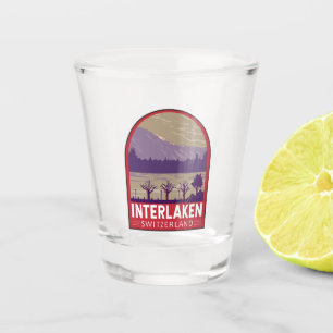Vaso De Chupito Viaje de arte de la Suiza Interlaken