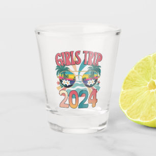 Vaso De Chupito Viaje de Chicas Divertido 2024 Fin de Semana Veran