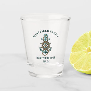 Vaso De Chupito Viaje en barco para personalizado de vacaciones de