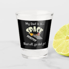 Vaso De Chupito Viaje espacial de un rockero