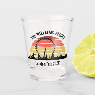 Vaso De Chupito Viaje familiar de Personalizados Sunset en Londres
