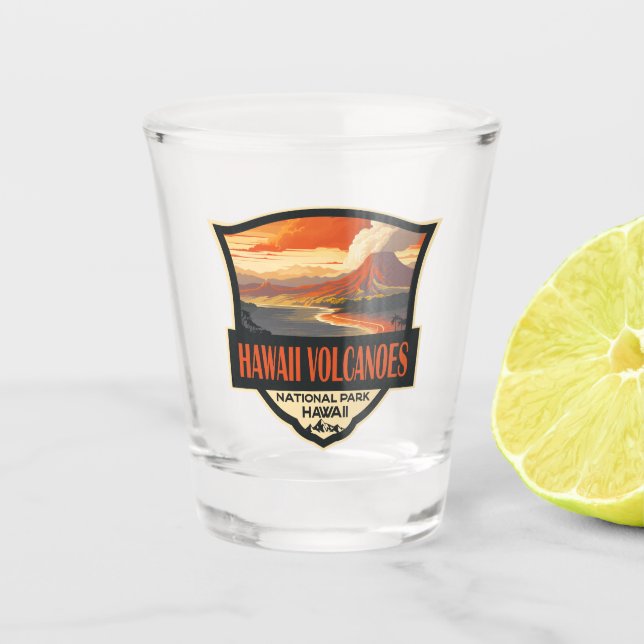 Vaso De Chupito Viajes del Ilustracion del Parque Nacional de los  (Anverso)