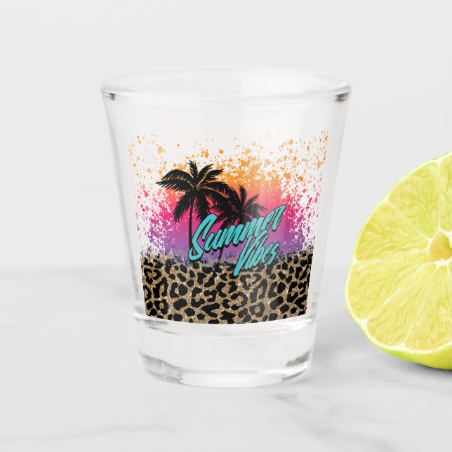 Vaso De Chupito Vibes de verano (Anverso)