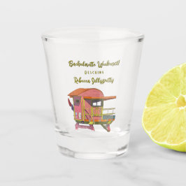 Vaso De Chupito Vibraciones de Salvavidas Rosa Fin de Semana de De