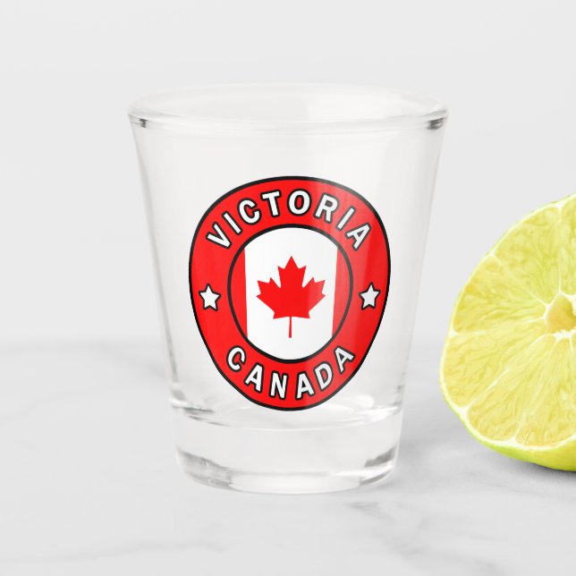 Vaso De Chupito Victoria Canadá (Anverso)