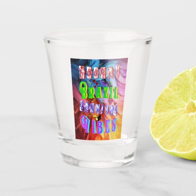 Vaso De Chupito Videos del Carnaval de Brasil (Anverso)