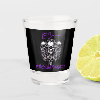Vaso De Chupito Vidrio abrasado para los inexorables renegados