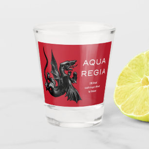 Vaso De Chupito Vidrio caliente Aqua Regia