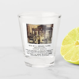 Vaso De Chupito Vidrio caliente / Caracas Venezuela de Antier