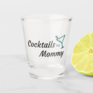 Vaso De Chupito Vidrio caliente de cócteles para mamá