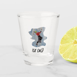 Vaso De Chupito Vidrio caliente de escalada de hielo 'frío de hiel