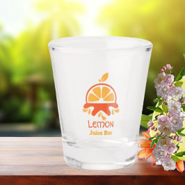 Vaso De Chupito Vidrio caliente de la barra de jugo de limón