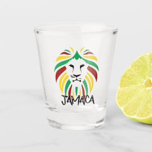 Vaso De Chupito Vidrio caliente jamaiquino