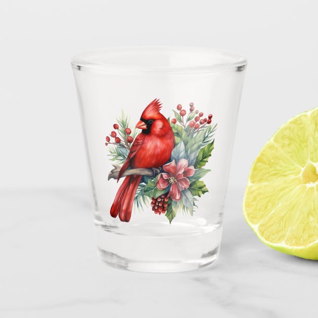 Vaso De Chupito Vidrio Cardinal Shot (Anverso)