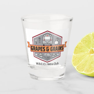 Vaso De Chupito Vidrio con logotipo