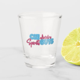 Vaso De Chupito Vidrio con logotipo