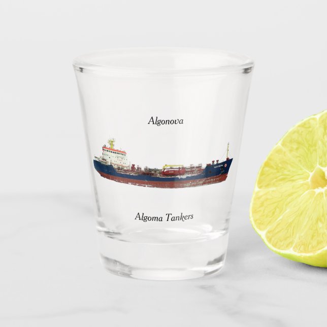Vaso De Chupito Vidrio de Algonova (Anverso)