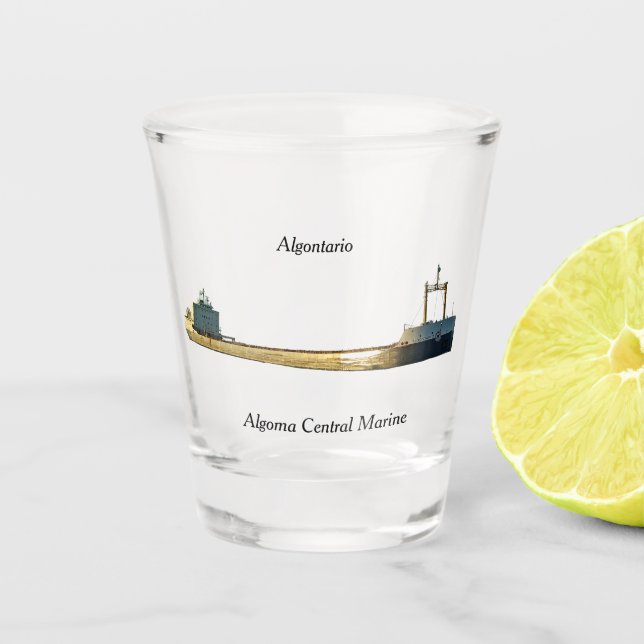 Vaso De Chupito Vidrio de Algontario (Anverso)