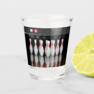 Vaso De Chupito Vidrio de Bowling Pin Shot