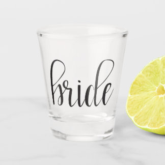 Vaso De Chupito Vidrio de Bride Shot | Bachelorette Party