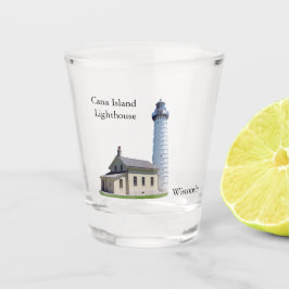 Vaso De Chupito Vidrio de Cana Island