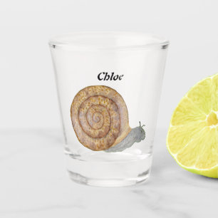 Vaso De Chupito Vidrio de Caracol