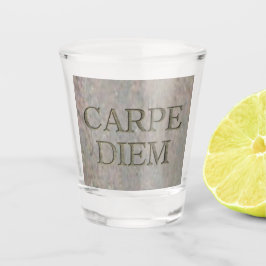 Vaso De Chupito Vidrio de Carpe Diem Stone