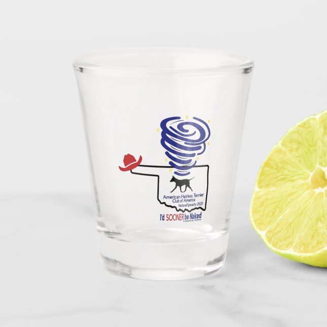 Vaso De Chupito Vidrio de disparo (Anverso)