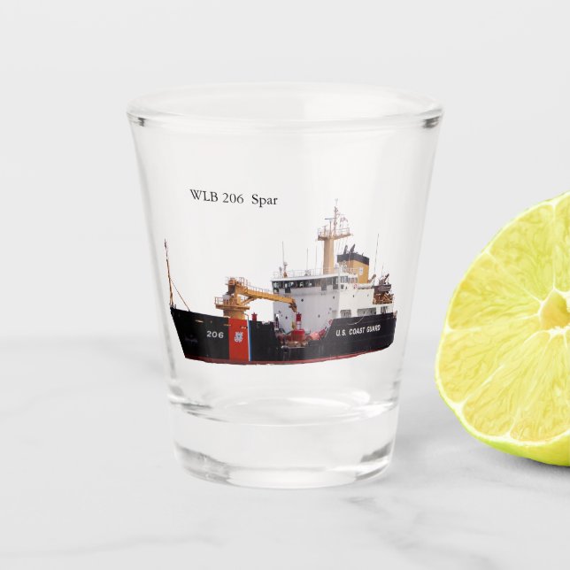 Vaso De Chupito Vidrio de disparo (Anverso)