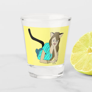Vaso De Chupito vidrio de disparo