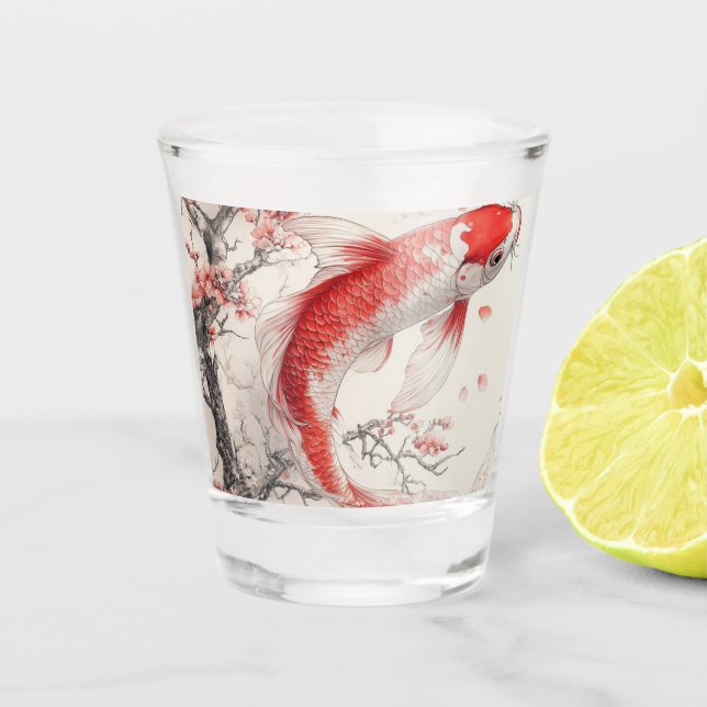 Vaso De Chupito Vidrio de disparo (Anverso)