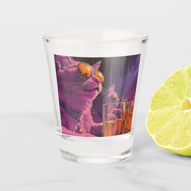 Vaso De Chupito Vidrio de disparo (Anverso)