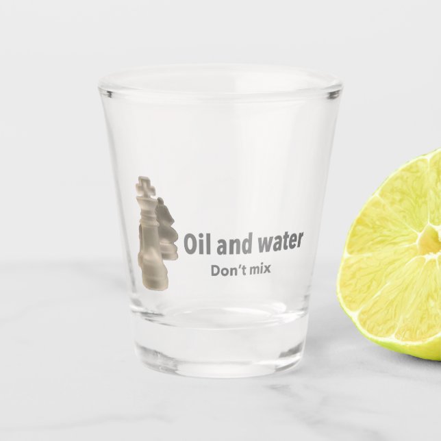 Vaso De Chupito Vidrio de disparo (Anverso)