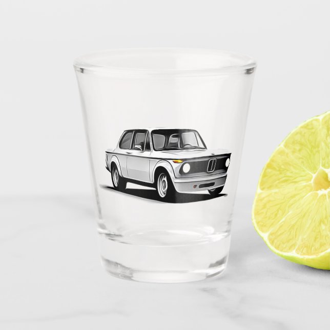 Vaso De Chupito Vidrio de disparo 2002 (Anverso)