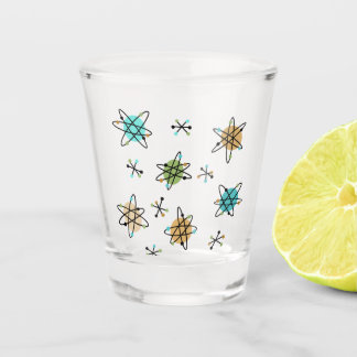 Vaso De Chupito Vidrio de disparo atómico de mediados de siglo