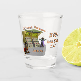 Vaso De Chupito Vidrio de disparo BYOV 2023