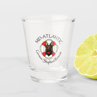 Vaso De Chupito Vidrio de disparo con logotipo MAGSR