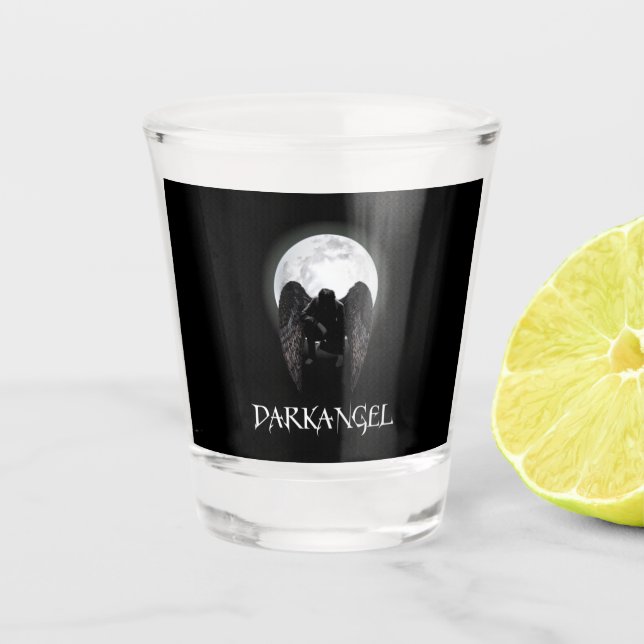 Vaso De Chupito Vidrio de disparo DarkAngel (Anverso)