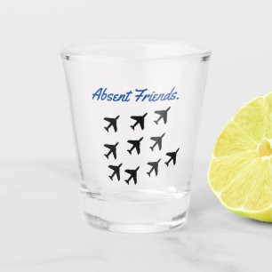 Vaso De Chupito Vidrio de disparo de amigos ausentes