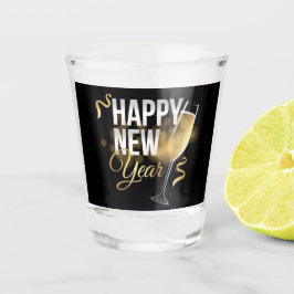 Vaso De Chupito Vidrio de disparo de Año Nuevo