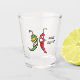 Vaso De Chupito Vidrio de disparo de chile caliente (edición)