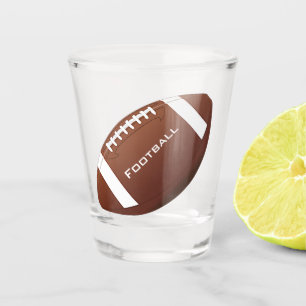 Vaso De Chupito Vidrio de disparo de diseño de fútbol