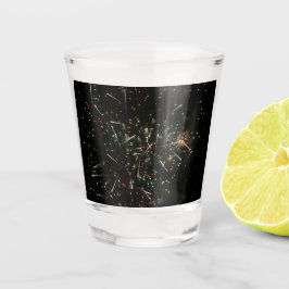 Vaso De Chupito Vidrio de disparo de fuegos artificiales