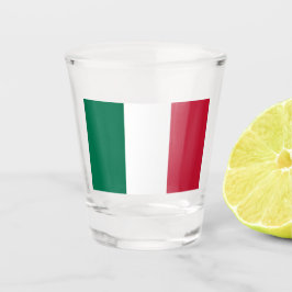 Vaso De Chupito Vidrio de disparo de la bandera italiana