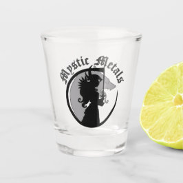 Vaso De Chupito Vidrio de disparo de metales místicos