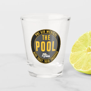 Vaso De Chupito Vidrio de disparo de piscina